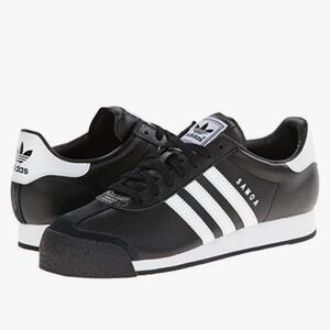 Adidas Samoa Black and White Sneakers